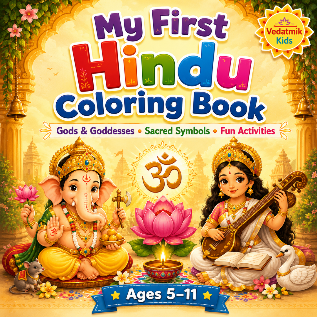 My First Hindu Coloring Book