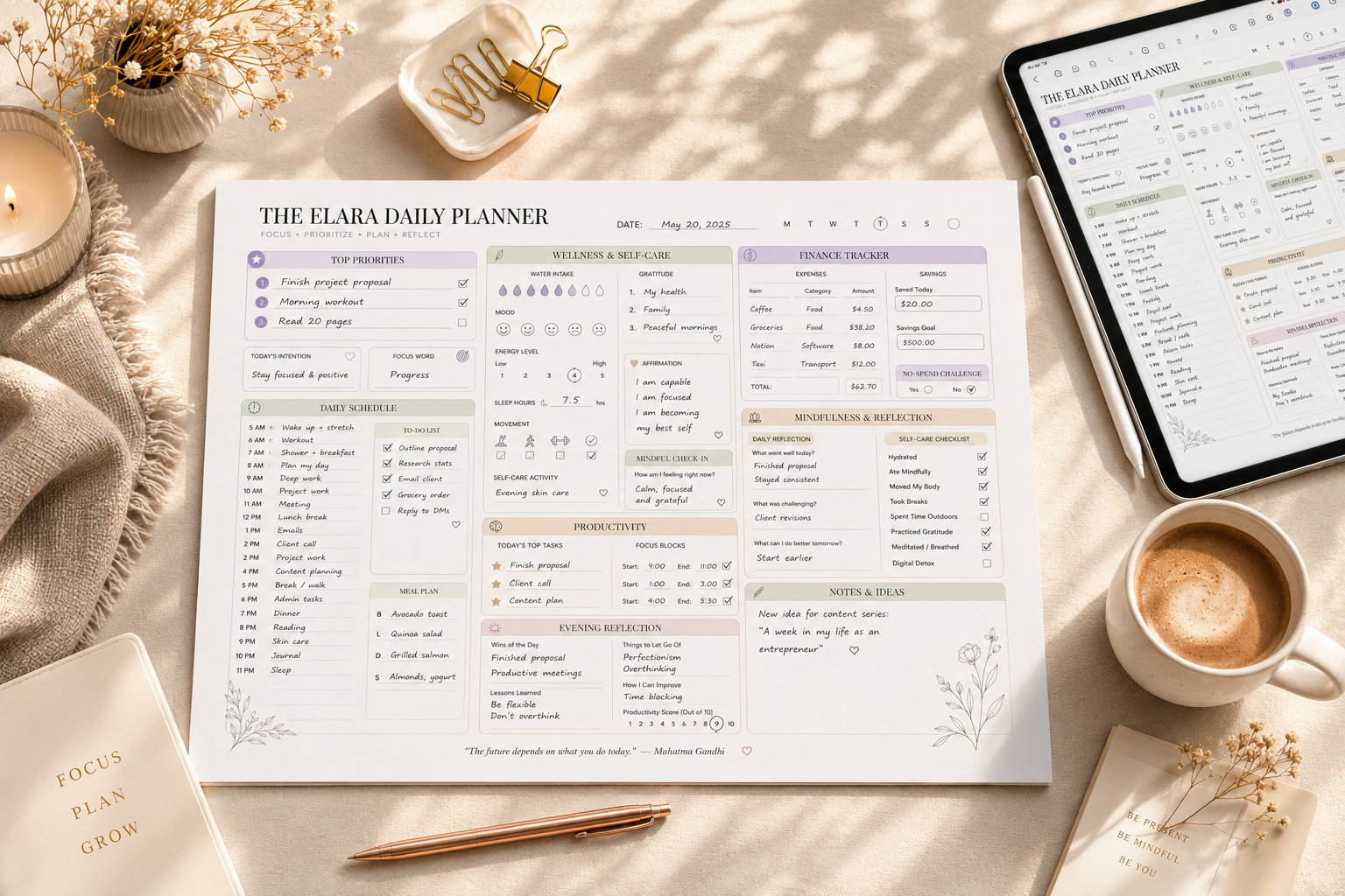 Daily planner