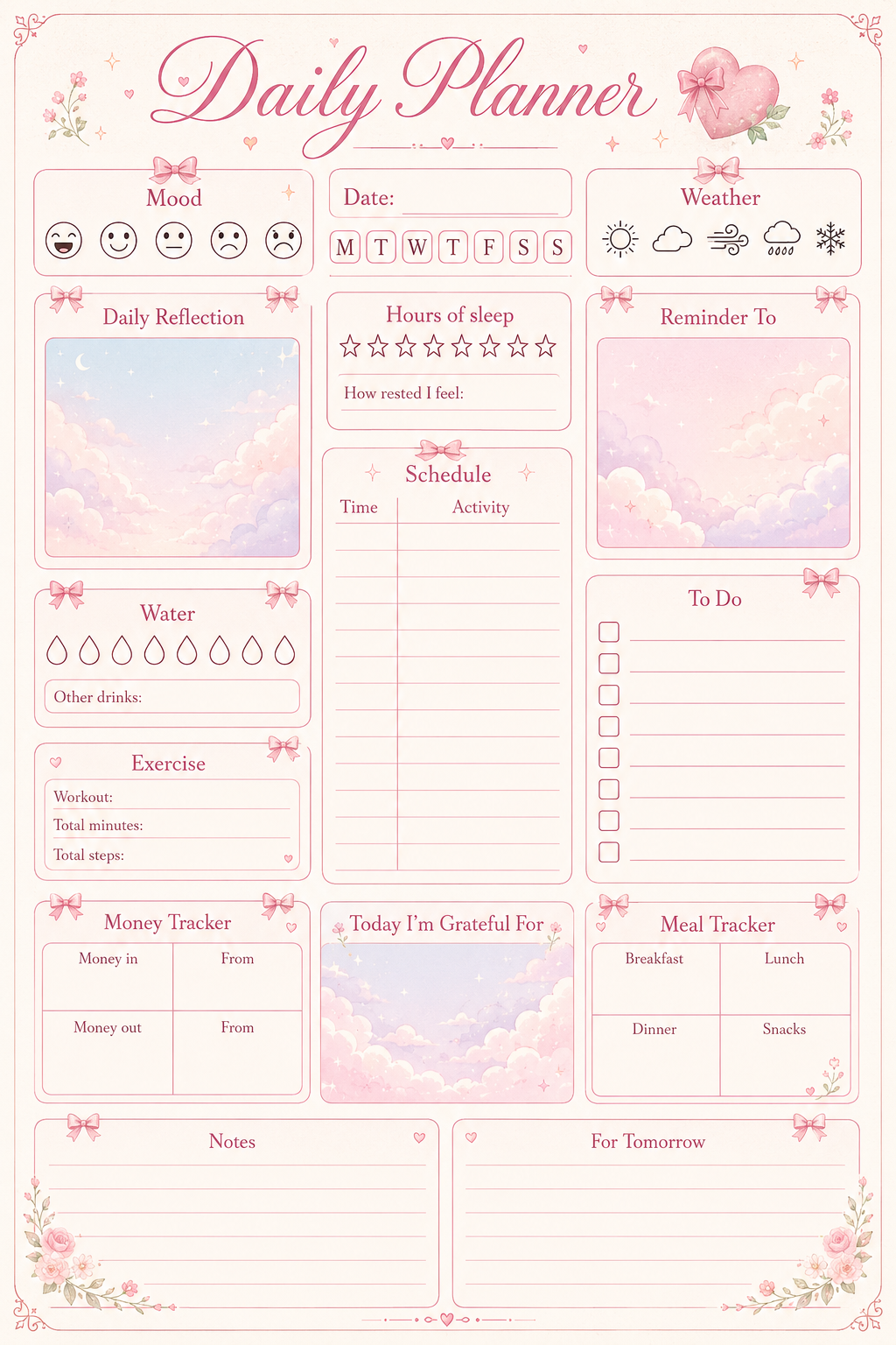 Daily planner