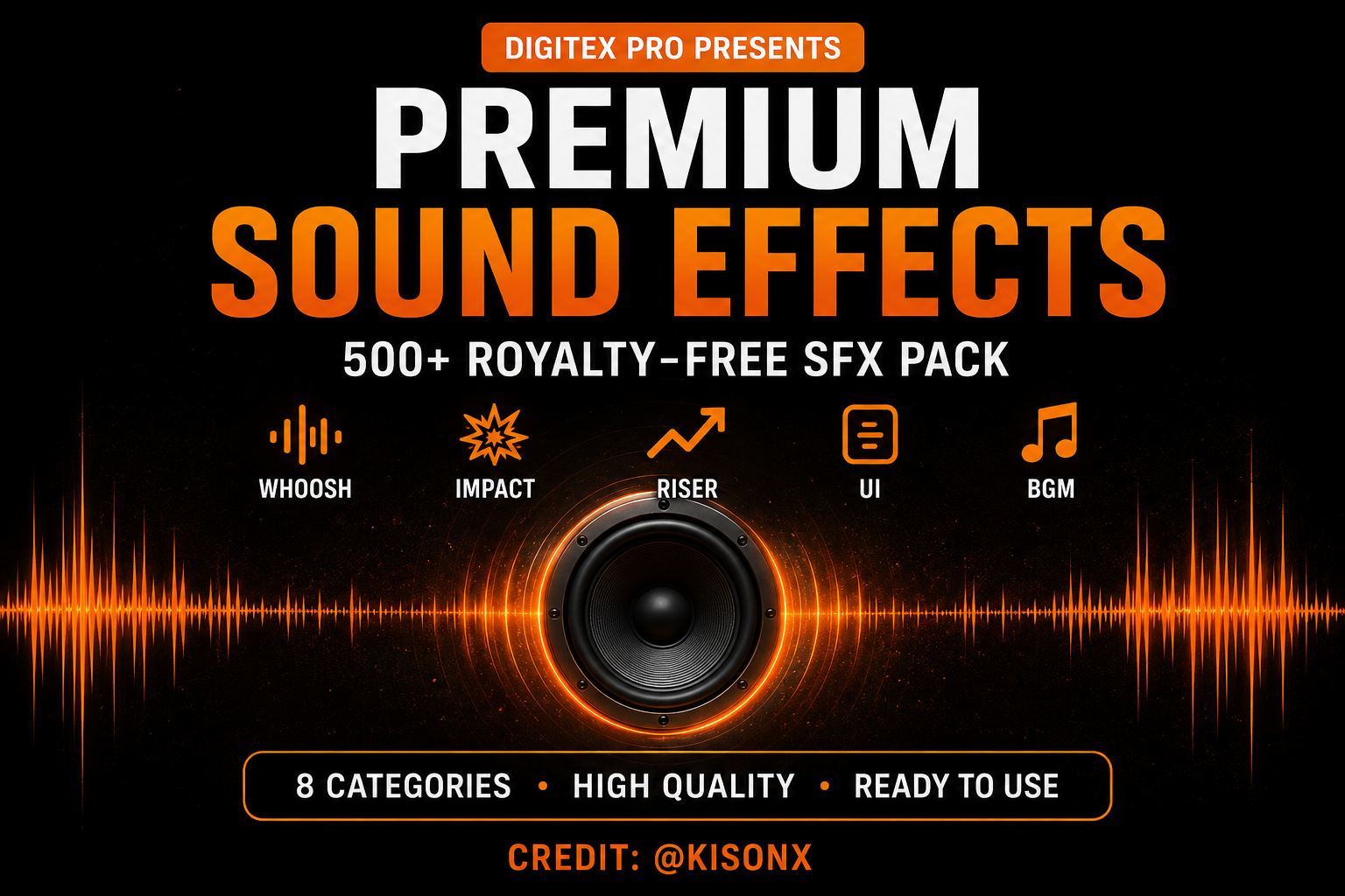 🎧 Premium SFX Pack V1 — FREE