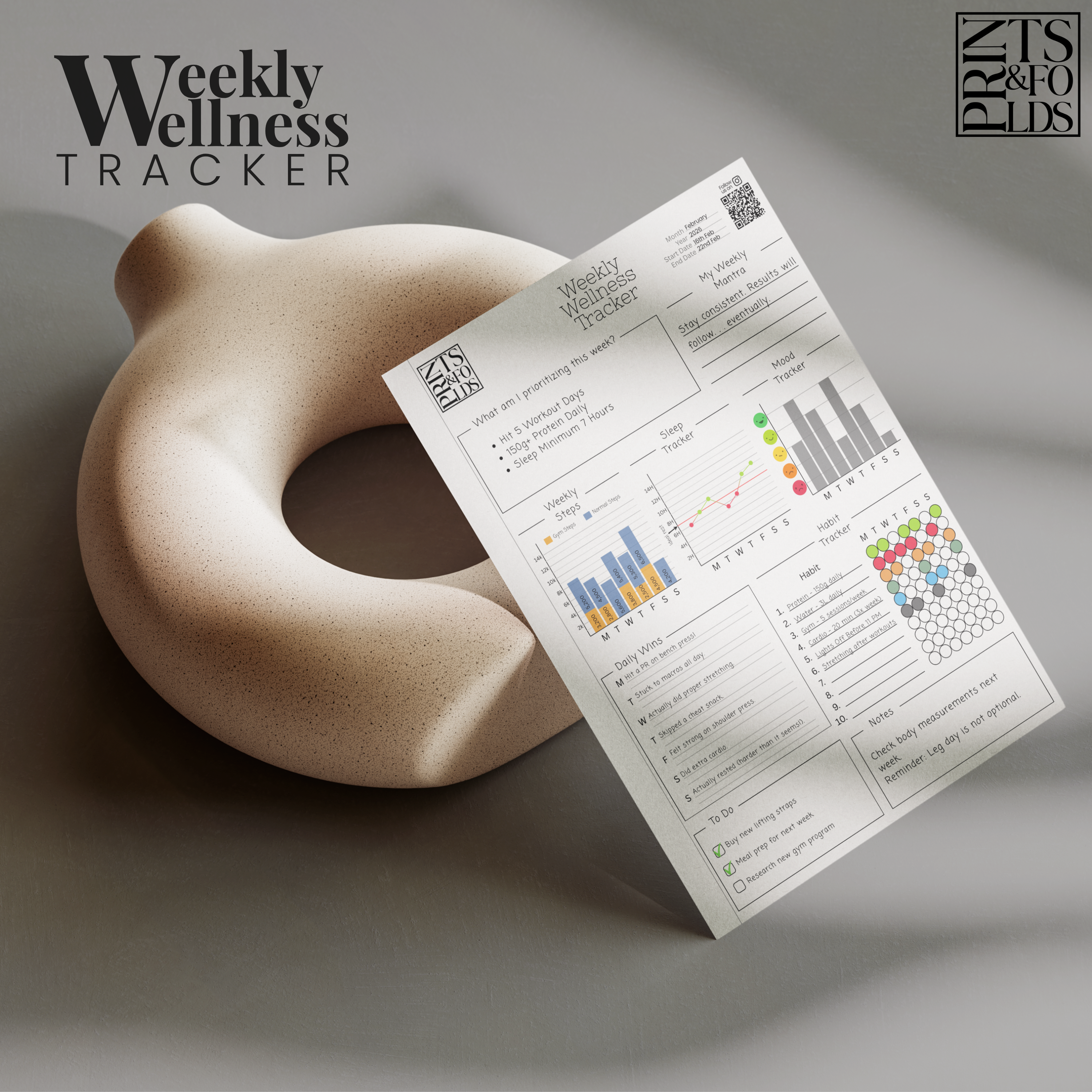 Weekly Wellness Tracker