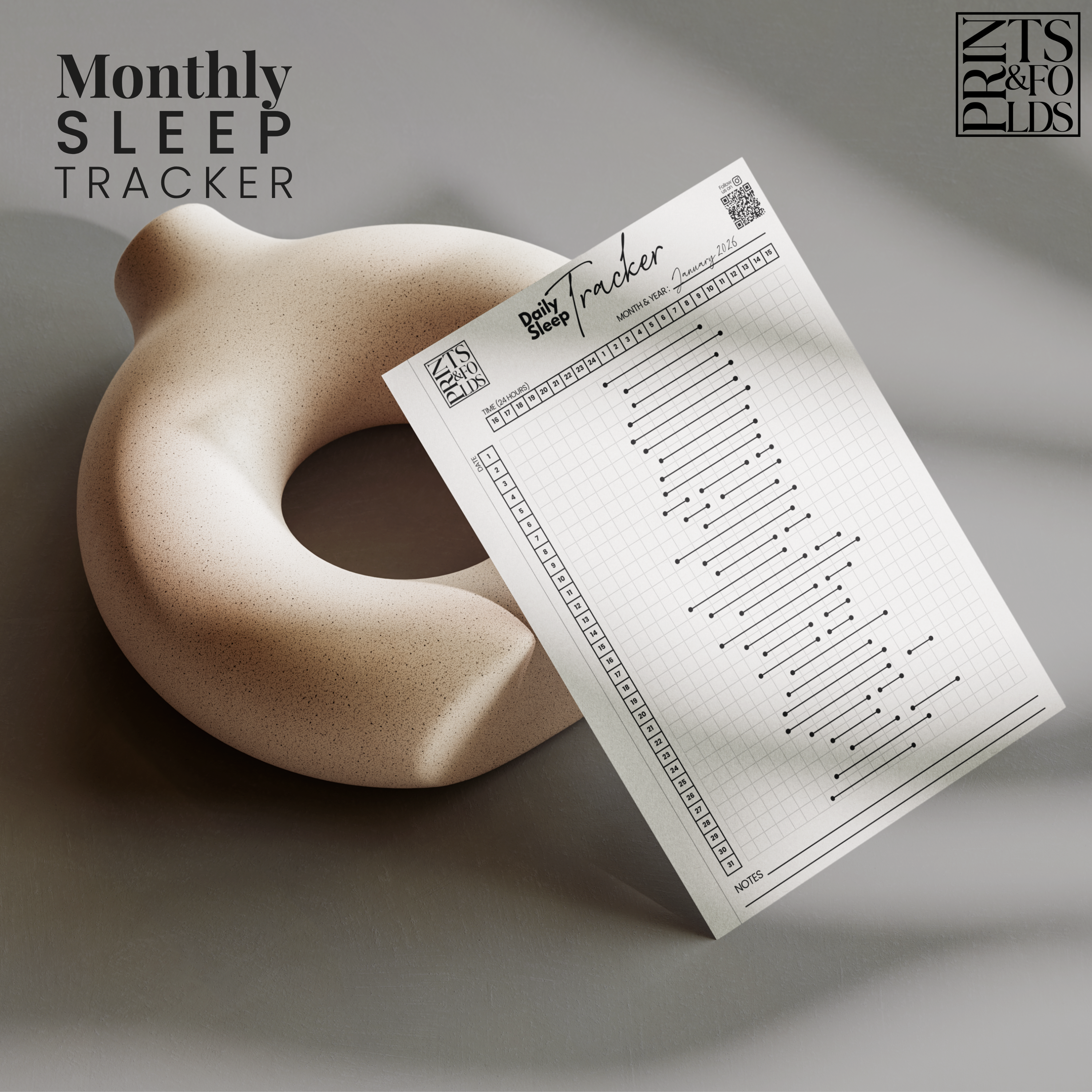 Monthly Sleep Tracker
