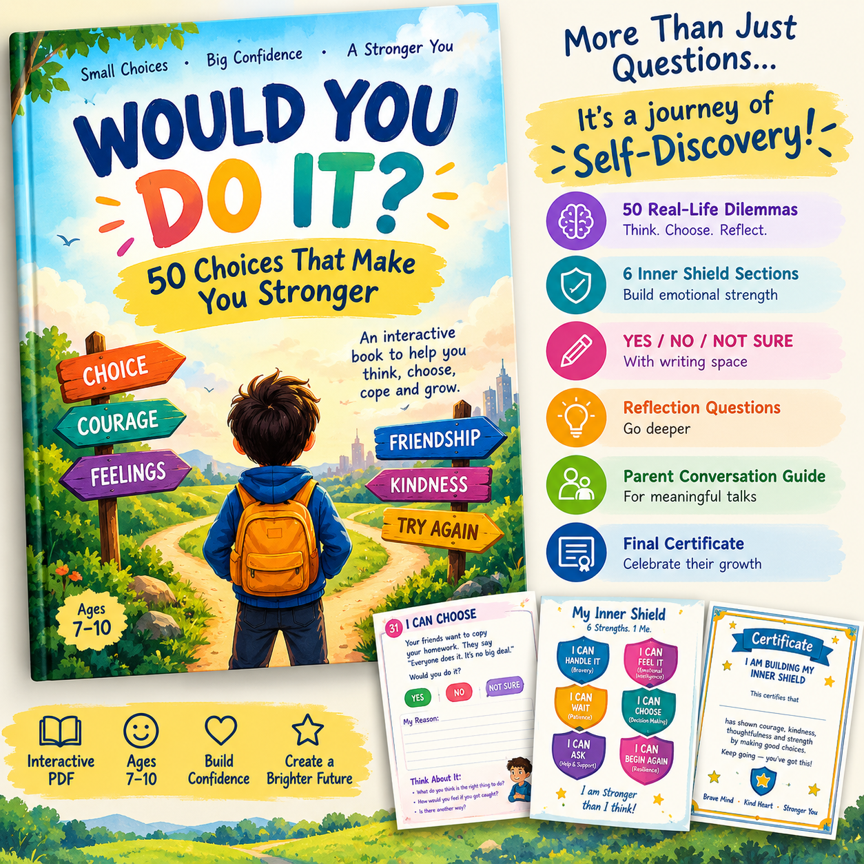 WOULD YOU DO IT? — 50 Choices That Make You Stronger